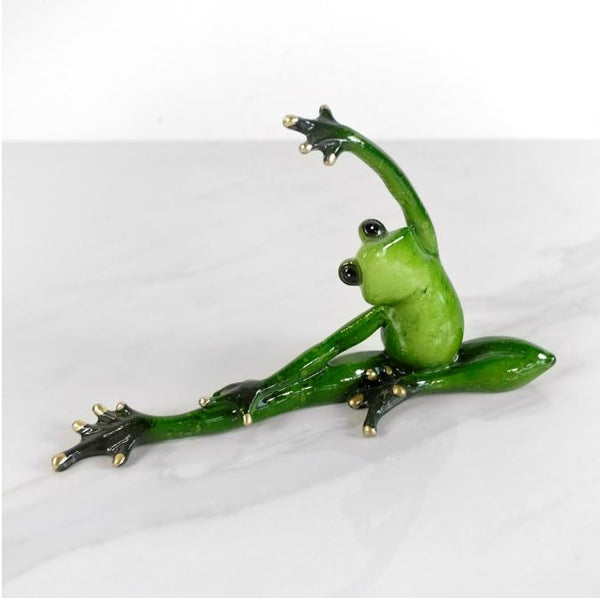 Grenouille décorative - Position Yoga