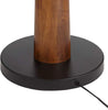 Lampe de plancher - Base en bois