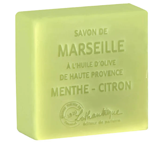 Savon de marseille - Menthe citron