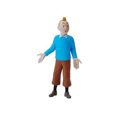 Figurine Tintin chandail bleu